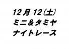 ミニ＆タミヤナイトレース